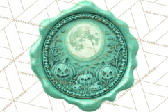 Halloween Wax Seal PNG Clipart Spooky Gothic Digital Art Product Image 2