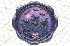 Halloween Wax Seal PNG Clipart Spooky Gothic Digital Art Product Image 4