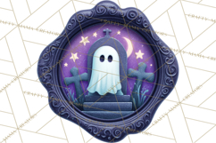 Halloween Wax Seal PNG Clipart Spooky Gothic Digital Art Product Image 5