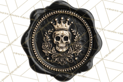 Halloween Wax Seal PNG Clipart Spooky Gothic Digital Art Product Image 2