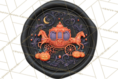 Halloween Wax Seal PNG Clipart Spooky Gothic Digital Art Product Image 5