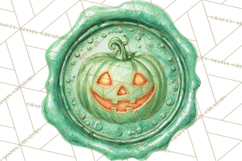 Halloween Wax Seal PNG Clipart Spooky Gothic Digital Art Product Image 4