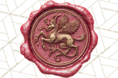 Halloween Wax Seal PNG Clipart Spooky Gothic Digital Art Product Image 4