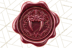 Halloween Wax Seal PNG Clipart Spooky Gothic Digital Art Product Image 5
