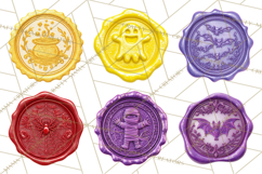 Halloween Wax Seal PNG Clipart Spooky Gothic Digital Art Product Image 2