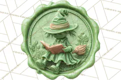 Halloween Wax Seal PNG Clipart Spooky Gothic Digital Art Product Image 2