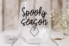 Spooky Season SVG - Funny Halloween PNG - Cute Ghost Decor Product Image 4