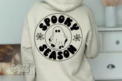 Spooky Season SVG - Ghost Retro Halloween PNG - Spooky PNG Product Image 2