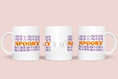 spooky season coffee mug sublimation wrap glass mug wrap svg presized for 11oz and 15oz glass mug are sublimation files