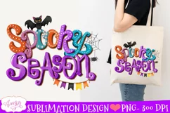 Cute Spooky season Sublimation PNG| Halloween kids shirt PNG Product Image 1
