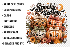 Pumpkin Season Cute Cozy Sweater PNG Product Image 3