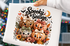Pumpkin Season Cute Cozy Sweater PNG Product Image 4