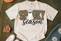 Spooky Season Ghost Fall Halloween Leopard Cheetah Png Product Image 2