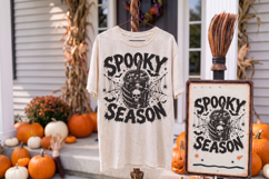 Spooky Season Gothic Halloween PNG,Skeleton Hand Iced Coffee Product Image 3