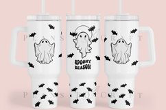 Bundle 6 Halloween 40oz Tumbler Sublimation Wrap SVG Product Image 12