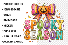 Spooky Season Halloween Coquette Png Product Image 3