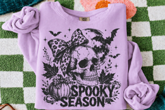Spooky Season Halloween Floral Skull Png,Halloween Graphic Product Image 3
