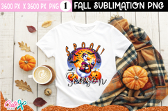 Halloween Goose Sublimation Design