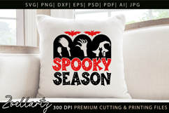 Spooky Season SVG for Cricut Halloween T-shirt Mug Design Product Image 5