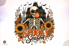 Spooky Season Halloween PNG,Retro Halloween PNG Product Image 1