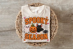 Spooky Season Halloween Rhinestone PNG Design Product Image 6