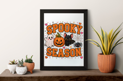 Spooky Season Halloween Rhinestone PNG Design Product Image 7