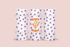 Bundle 6 Halloween Skinny Tumbler Sublimation Wrap SVG Product Image 6