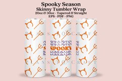 spooky season halloween skinny tumbler sublimation wrap with high resolution and transparant background are for 20oz and 30oz skinny tumbler