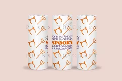 spooky season halloween skinny tumbler sublimation wrap with high resolution and transparant background are for 20oz and 30oz skinny tumbler