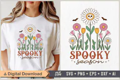 Spooky Season SVG | Halloween PNG | Spooky Halloween Clipart Product Image 1