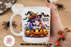 Spooky Season Horse Mug Wrap For 11 oz and 15 oz, 3d Mug, Funny Quotes Png