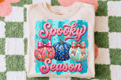 Spooky Season Png, Colorful Halloween Pumpkin Sublimation Product Image 2