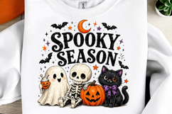 Trending Halloween PNG, Spooky Season PNG, Cute Pumpkin PNG Product Image 3