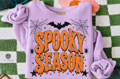 Spooky Season PNG,Dripping Halloween Typography Sublimation Product Image 1