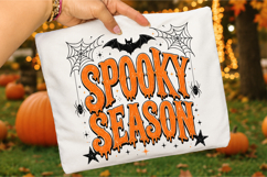 Spooky Season PNG,Dripping Halloween Typography Sublimation Product Image 3
