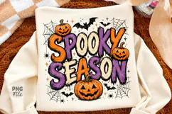 Spooky Season PNG, Halloween Pumpkin PNG Product Image 1