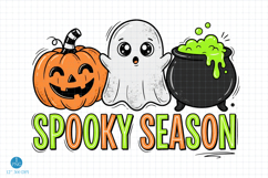 Spooky Season Halloween Png, Halloween Sublimation Product Image 1