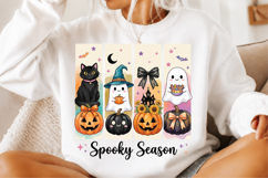 Spooky Season PNG, Retro Halloween Ghost Png Product Image 2