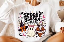 Spooky Season PNG Summerween Ghost Sublimation Product Image 1