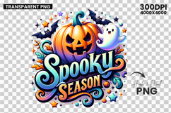 halloween spooky season png, spooky season ghost pumpkin clipart, autumn halloween ghost design, pumpkin ghost spooky season art, pastel halloween printable, ghost with spooky season saying, cute halloween fall clipart, pumpkin ghost autumn décor, spooky 