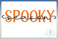 Spooky Season Quote Knockout Text SVG