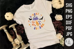 Spooky Season SVG cut files you can use for funny Retro Halloween shirts, mugs, tumblers, phone cases, stickers, decals and more.