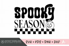 Spooky Season SVG, Haunted House SVG, Halloween SVG Product Image 1