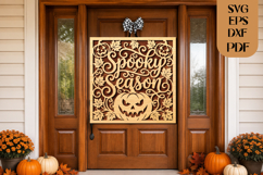 Spooky Season SVG Laser Cut File Product Image 2