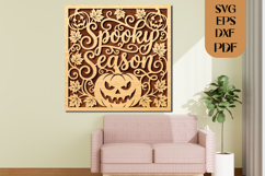 Spooky Season SVG Laser Cut File Product Image 3