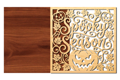 Spooky Season SVG Laser Cut File Product Image 4