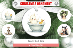 Ornament Watercolor Spooky Self Care Product Image 1