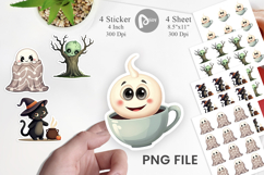Snuggle Spooky Squad Sticker Product Image 1