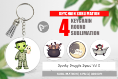 Keychain Snuggle Spooky Squad Product Image 1