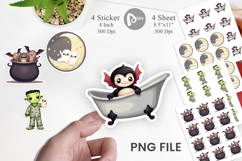 Snuggle Spooky Squad Sticker Product Image 1